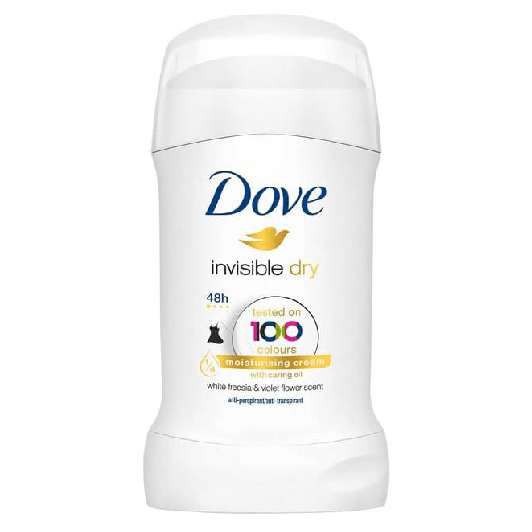 Dove Invisible Dry Antiperspirant Stick 40g