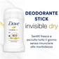 Dove Invisible Dry Antiperspirant Stick 40g