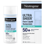 Neutrogena Ultra Sheer Face Liquid Mineral Sunscreen SPF 50 – 40ml