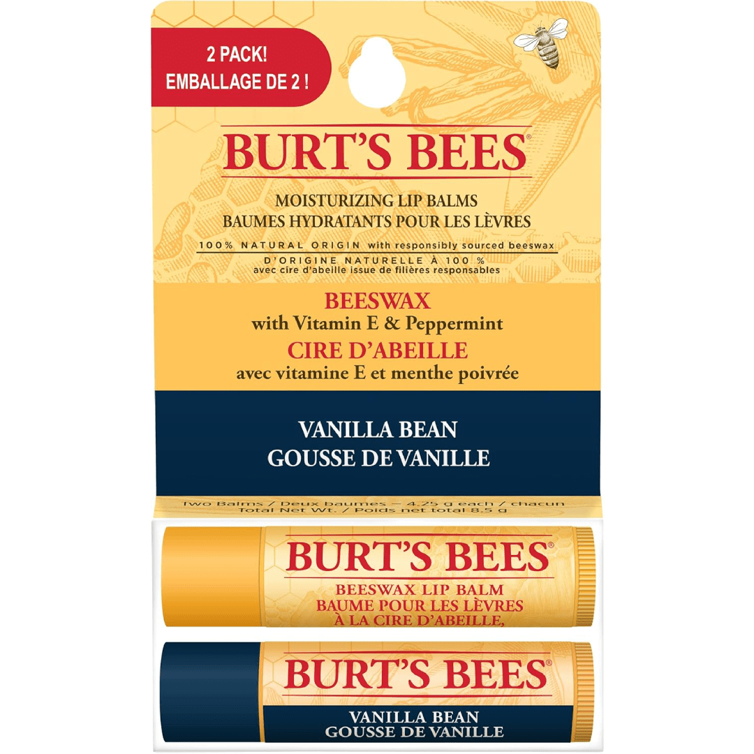 Burt’s Bees® Beeswax &amp; Vanilla Bean Lip Balm Single piece