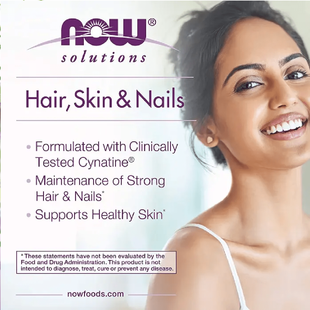 NOW Foods Clinically Advanced Hair, Skin & Nails – 90 Capsules