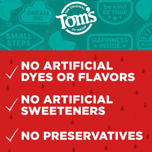 Tom's of Maine Natural Kid's Fluoride Free Toothpaste, Silly Strawberry