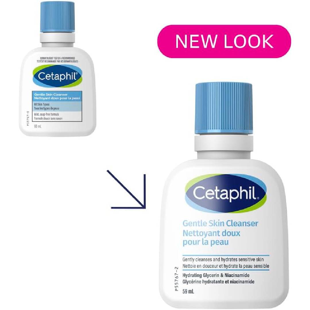 Cetaphil Gentle Skin Cleanser for Sensitive Skin – 60ml