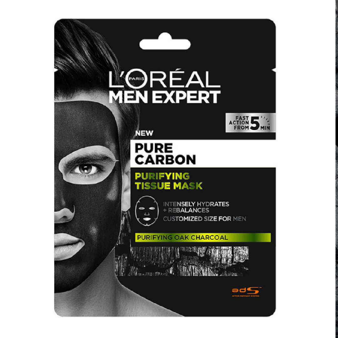 L’Oréal Men Expert Pure Charcoal Face Mask 30g