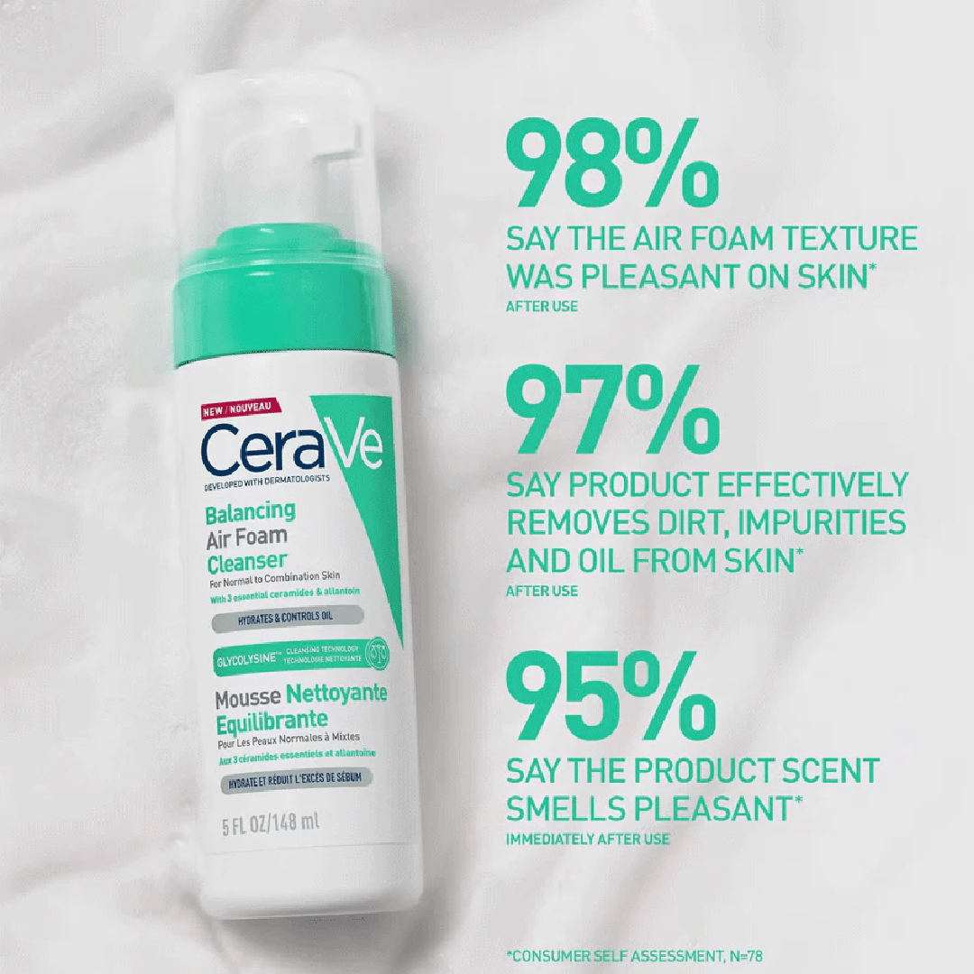 CeraVe Balancing Air Foam Cleanser 148ml