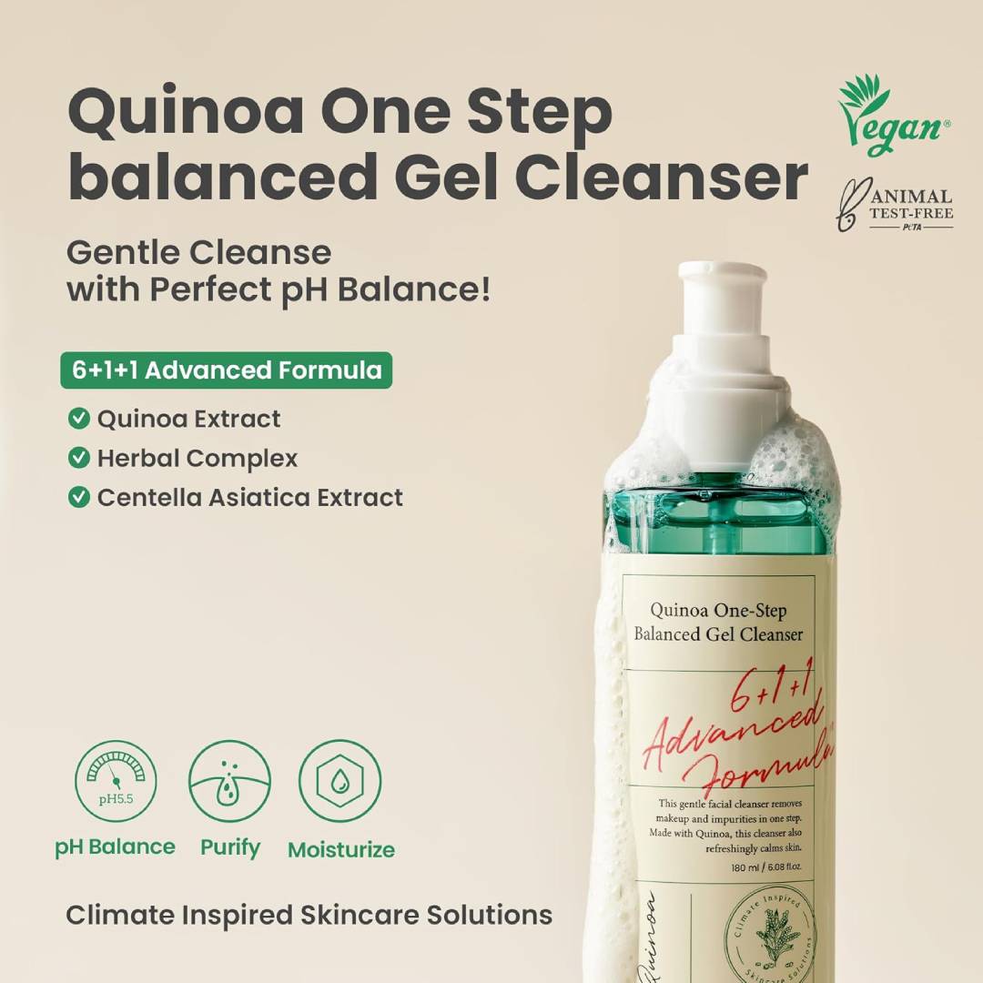 AXIS-Y Quinoa Gel Cleanser 180ml