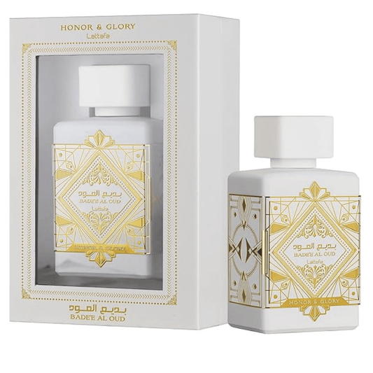 Lattafa Bade'e Al Oud Honor &amp; Glory Eau De Parfum Spray, 100ml