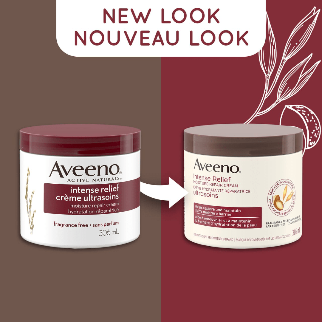 Aveeno Intense Relief Moisture Repair Cream 306ml