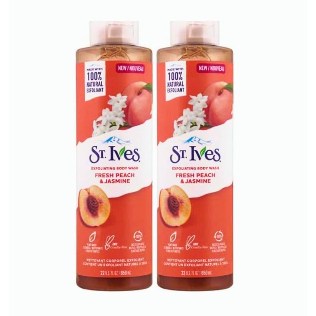 St. Ives Peach &amp; Jasmine Body Wash 650ml