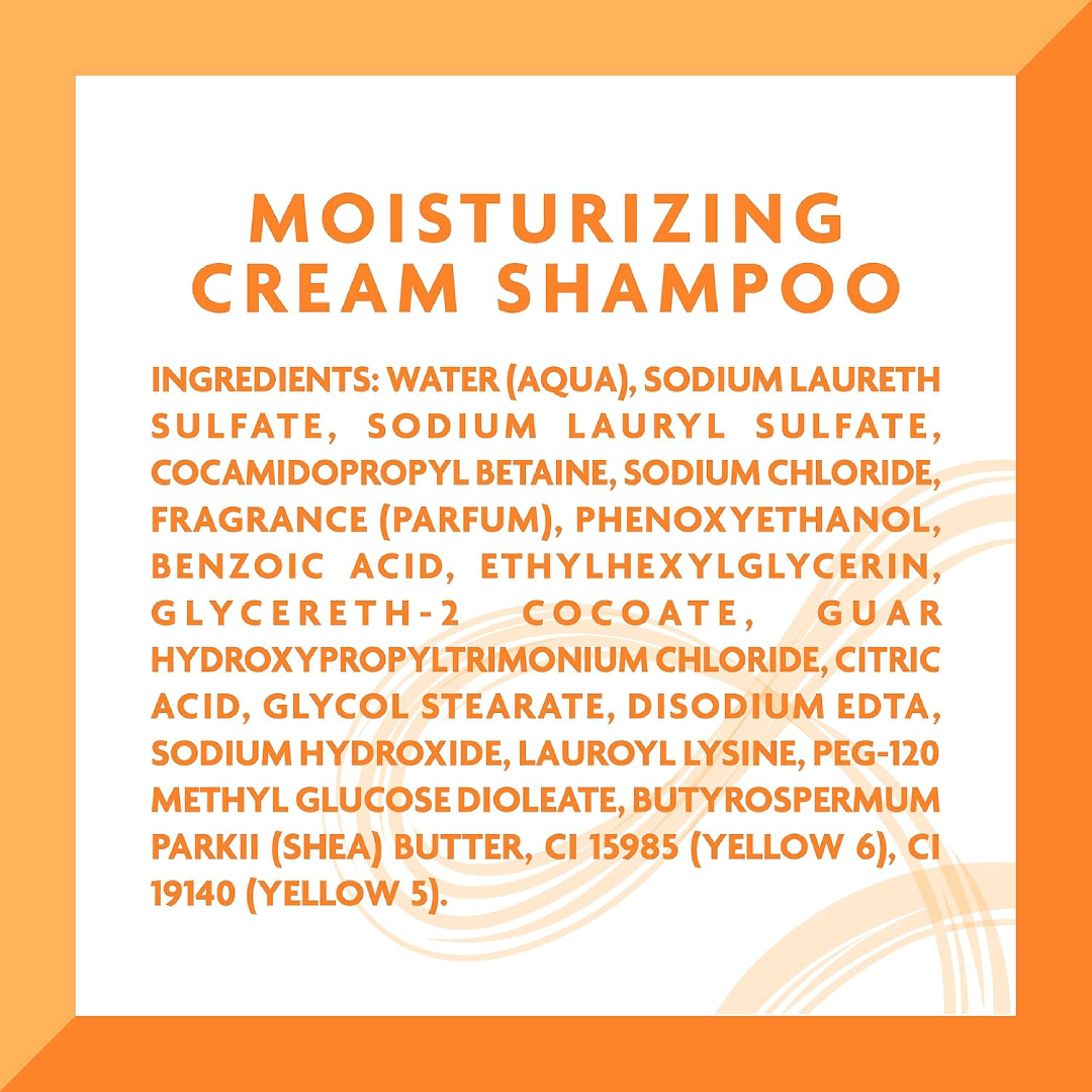 Cantu Moisturizing Cream Shampoo with Shea Butter 400ml