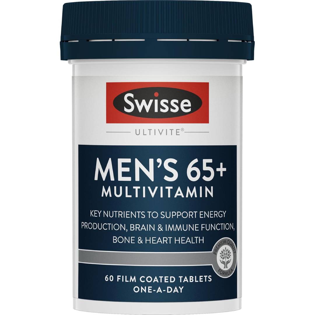 Swisse Men’s Ultivite 65+ 60 Tablets