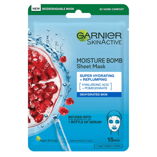 Garnier Moisture Bomb Pomegranate Sheet Mask