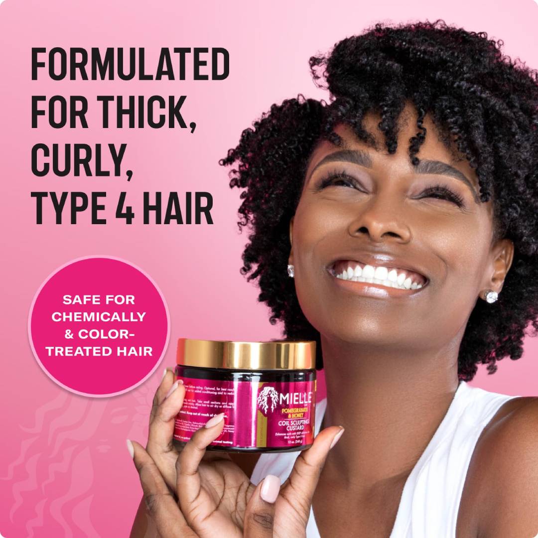 Mielle Organics Pomegranate & Honey Coil Sculpting Custard 340g