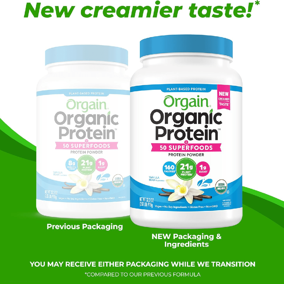 ( Discounted Product ) Orgain Organic Plant Protein (1.22kg)