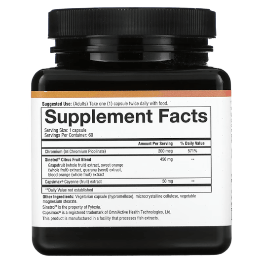 Youtheory Daily Fat Burner 60 Vegetarian Capsules