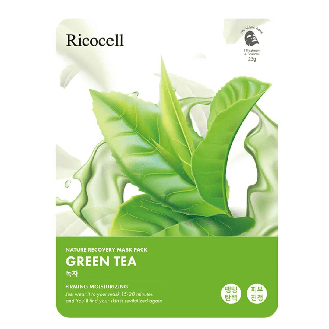 Ricocell Nature Recovery Mask Green Tea (23ml)