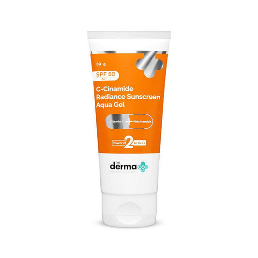The Derma Co C-Cinamide SPF 50 Aqua Gel Sunscreen