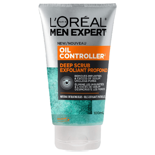 ( Discounted Product ) L'oreal Paris Men Expert Oil Controller Deep Scrub - 100ml