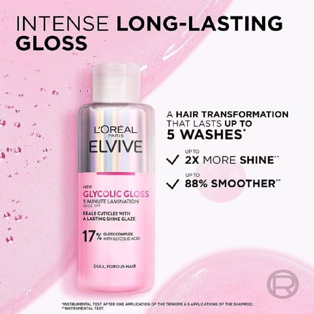 L’Oréal Paris Glycolic Gloss Shampoo 200ml