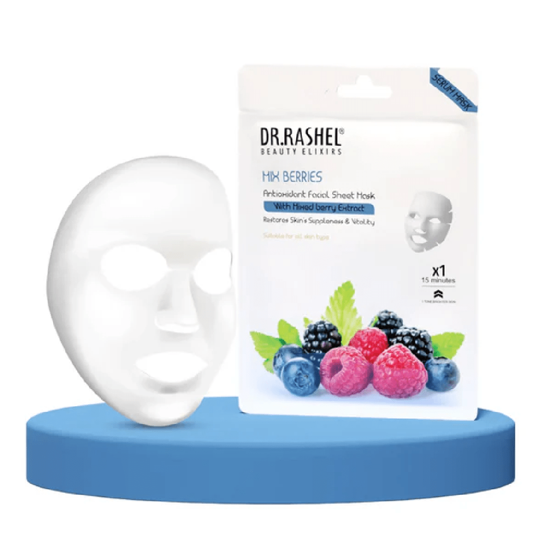 Dr. Rashel Mix Berries Sheet Mask with Serum
