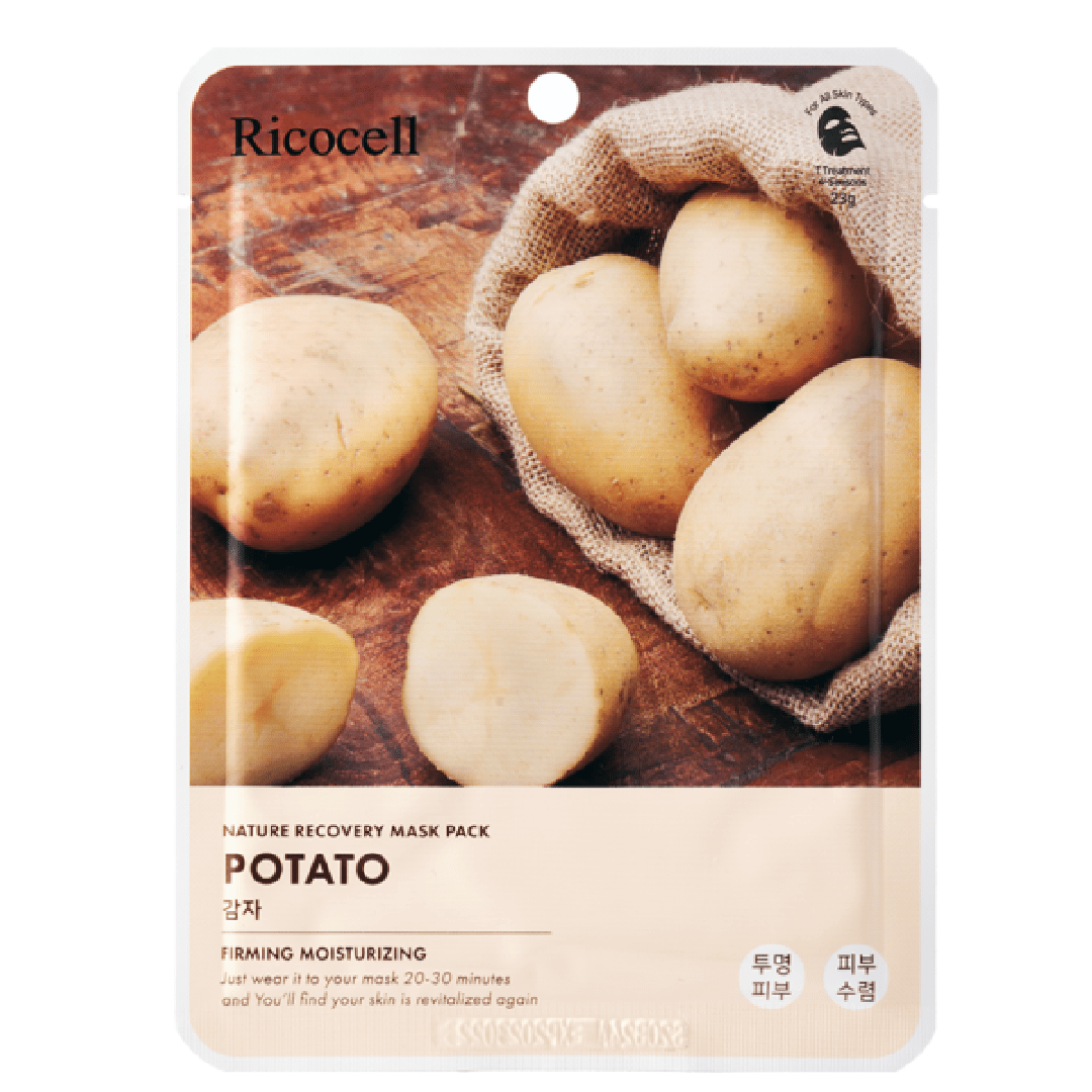 Ricocell Nature Recovery Mask – Potato 1 Sheet Mask