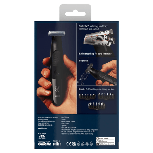 King C. Gillette Style Master Cordless Trimmer