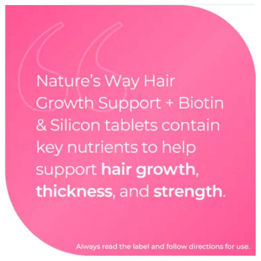 Nature’s Way Hair Growth Support – 30 Tablets