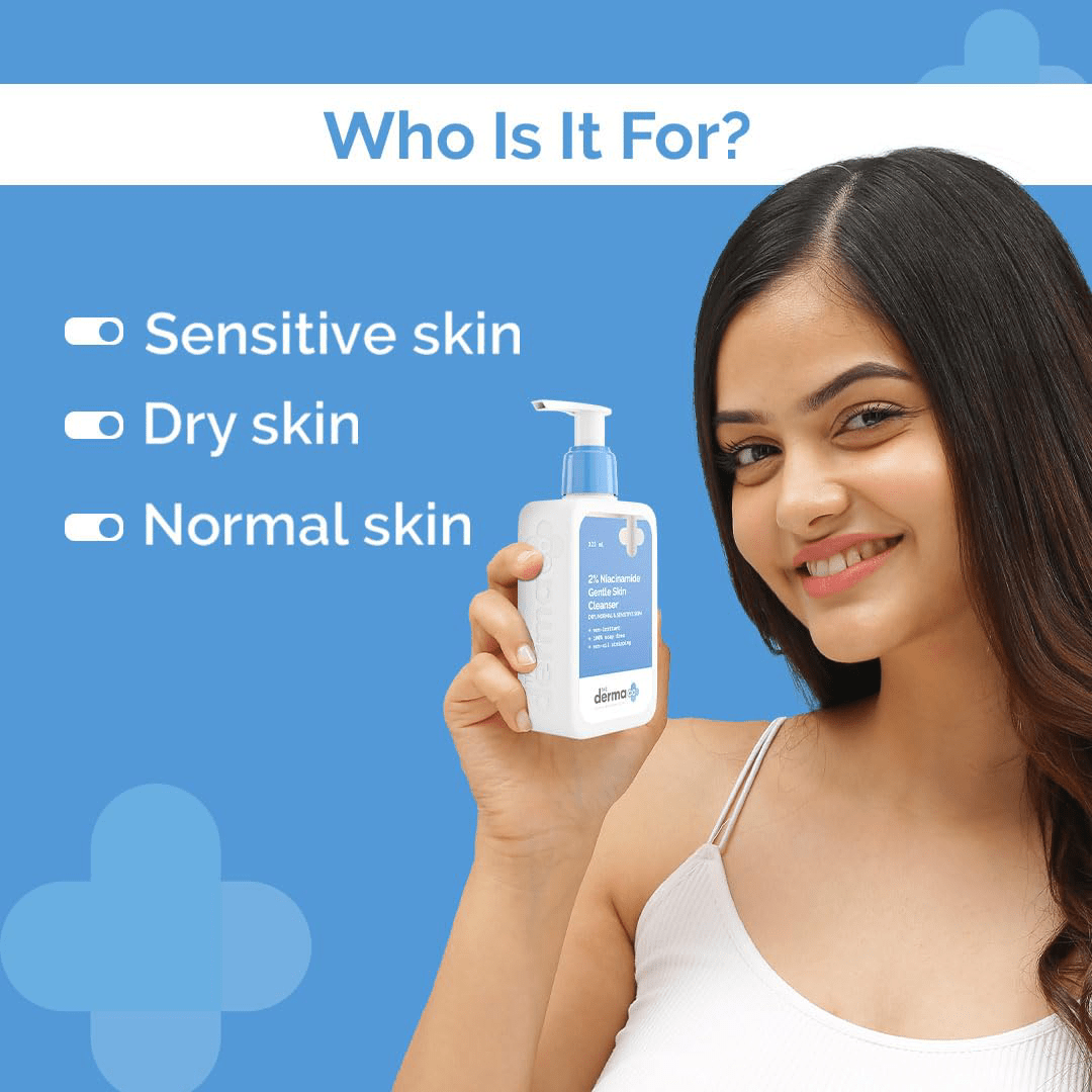 The Derma Co 2% Niacinamide Gentle Cleanser 125ml