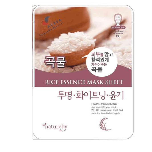 Natureby Rice Essence Mask Sheet - 1 Pc