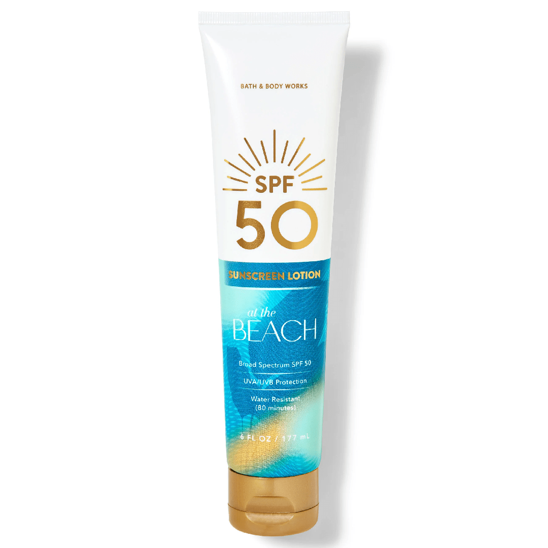 Bath & Body Works At The Beach SPF 50 Sunscreen Lotion 177ml