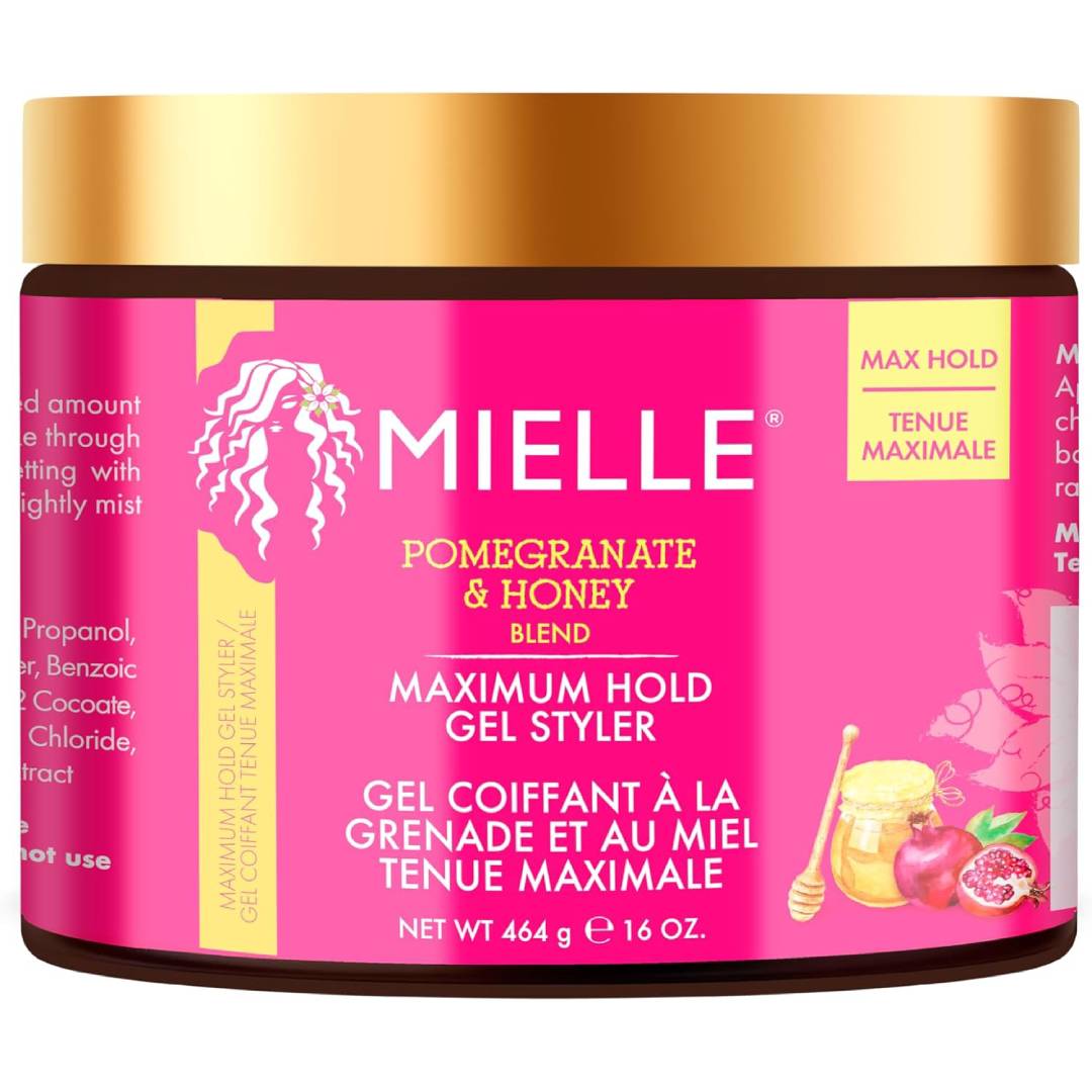 MIELLE Pomegranate & Honey Maximum Hold Gel Styler 464g