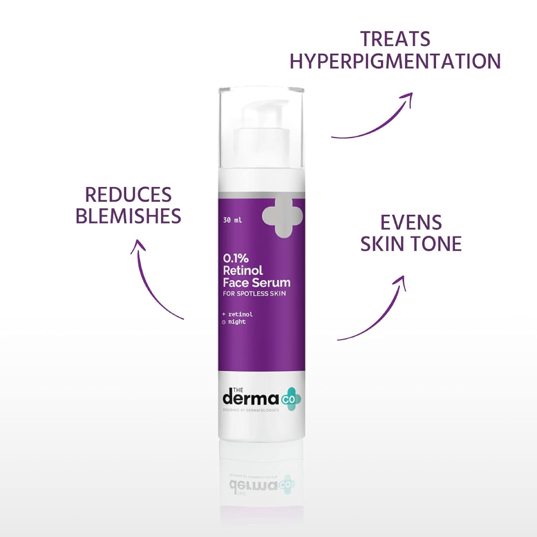 The Derma Co 0.1% Retinol Serum 30ml