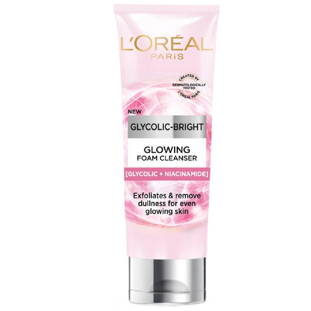 L’Oréal Paris Glycolic Bright Glowing Foam Cleanser 100ml