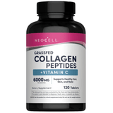 NeoCell Grassfed Collagen Peptides + Vitamin C – 120 Tablets