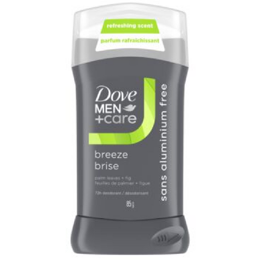 Dove Men+Care Breeze Palm Leaves + Fig Aluminum-Free Deodorant Stick 85g