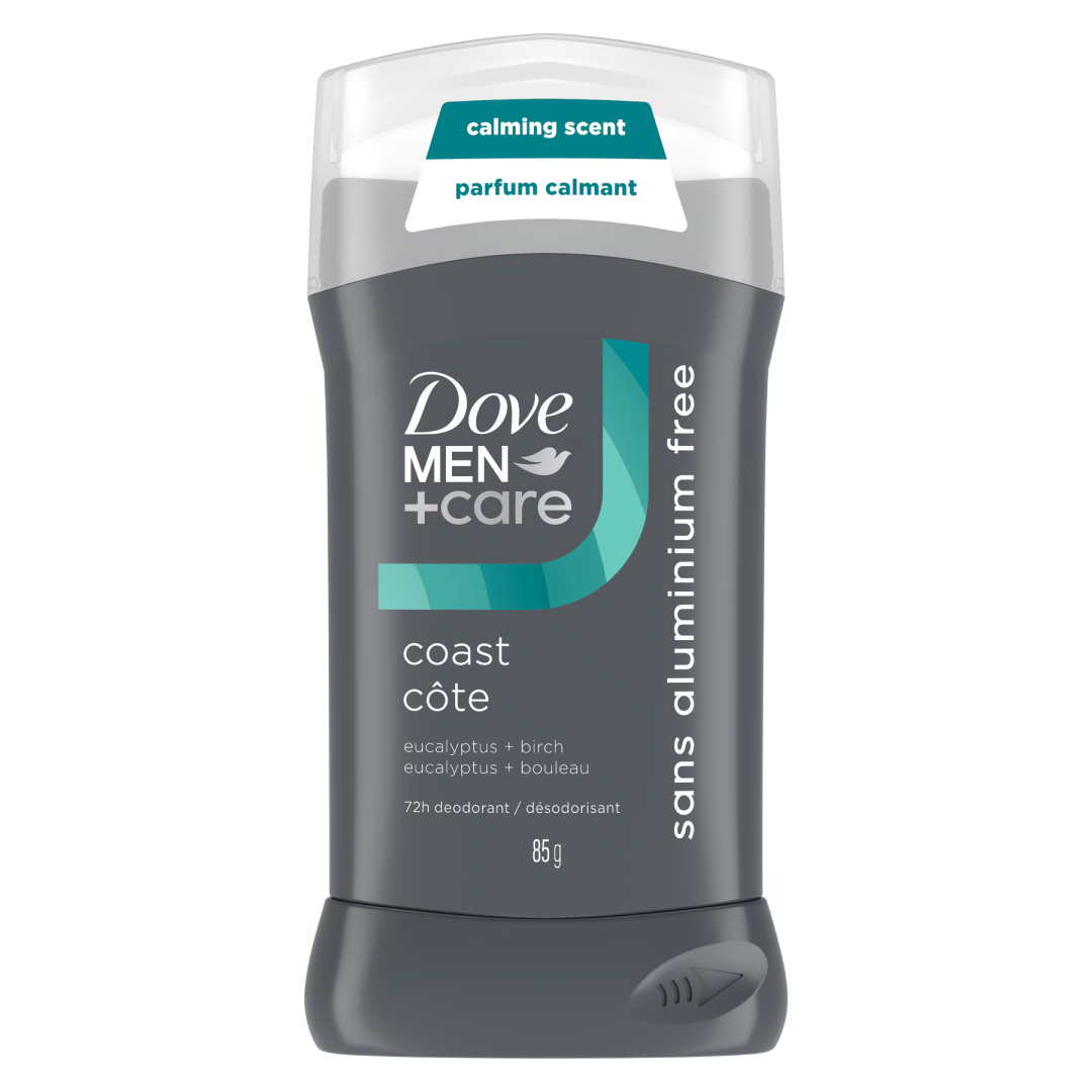 Dove Men+Care Coast Aluminum-Free Deodorant Eucalyptus + Birch 85g