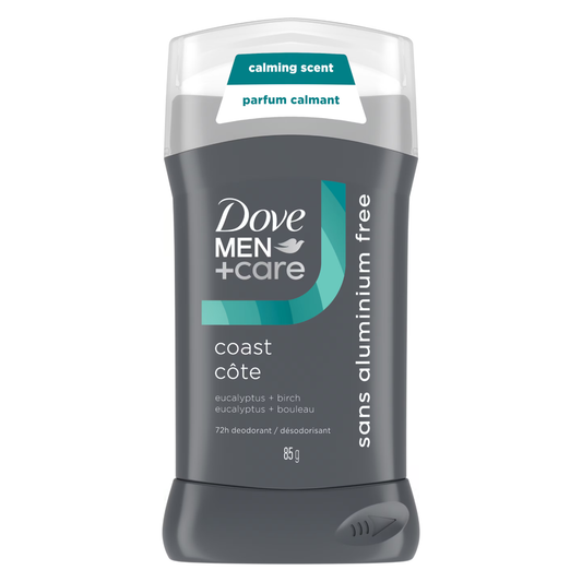Dove Men+Care Coast Aluminum-Free Deodorant Eucalyptus + Birch 85g
