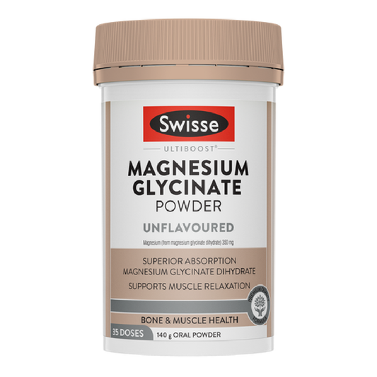 Swisse Ultiboost Magnesium Glycinate Powder 140g