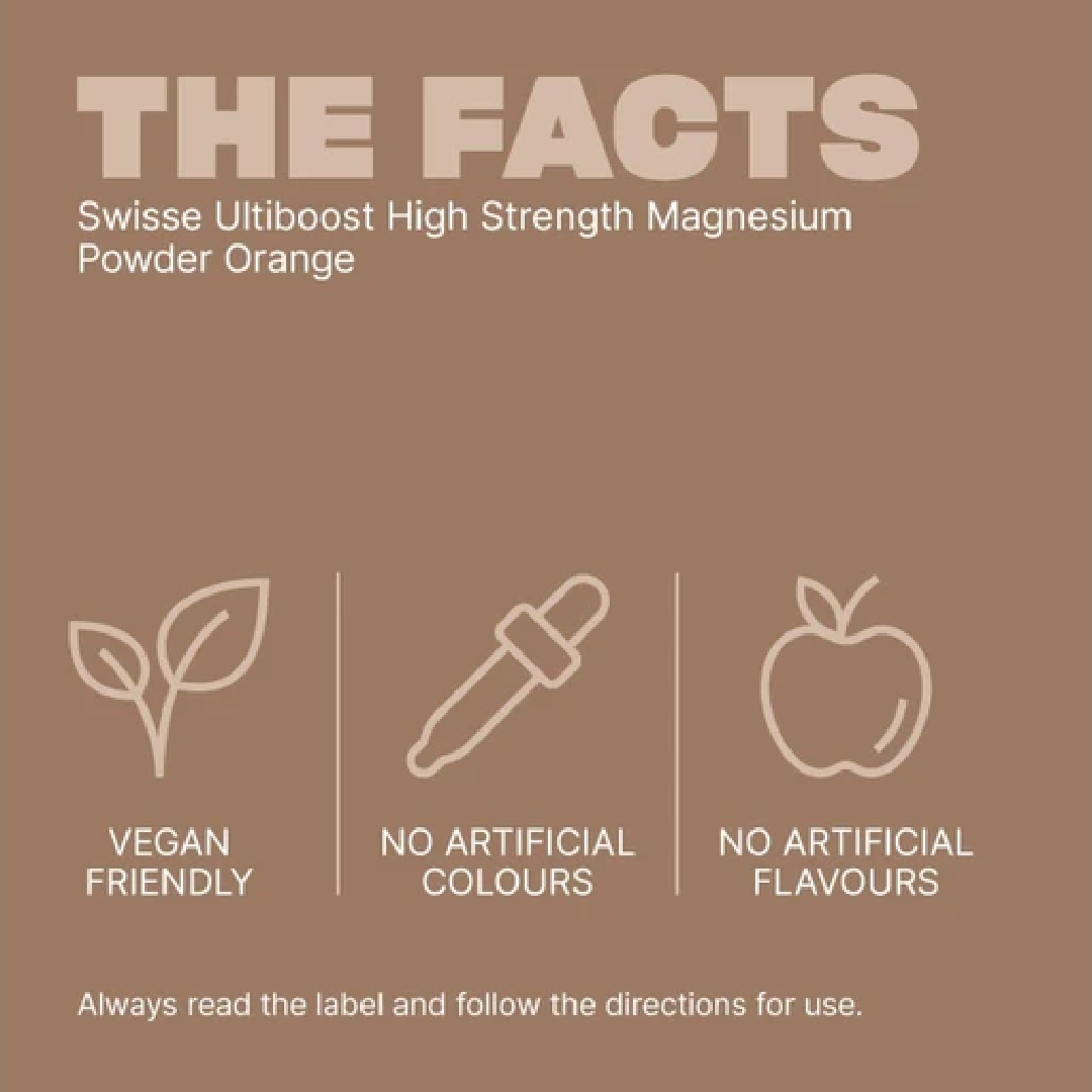 Swisse Ultiboost High Strength Magnesium Powder Orange 360g