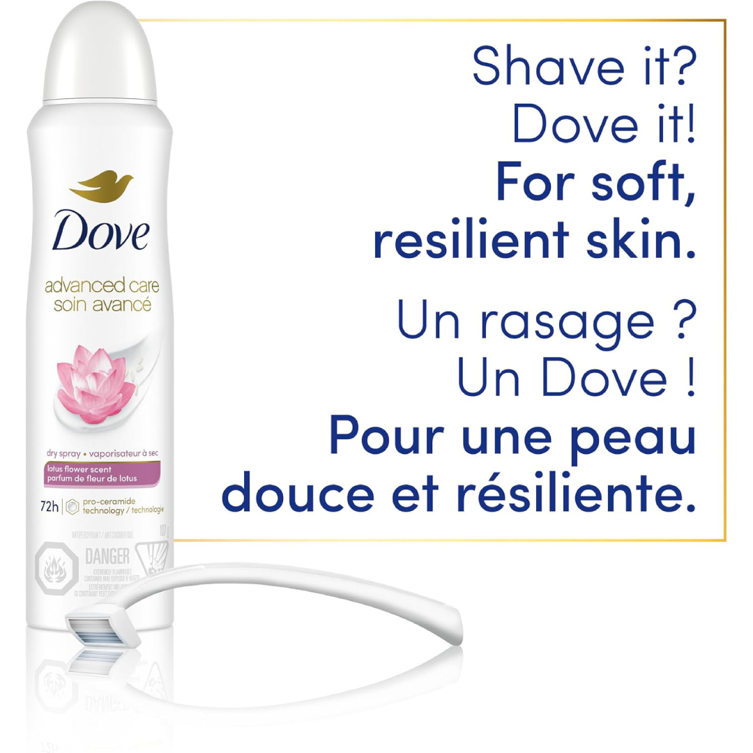 Dove Nourishing Antiperspirant Deodorant – Antibacterial Protection 107g