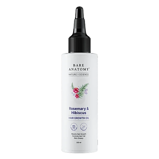Bare Anatomy Rosemary & Hibiscus Hair Growth Oil 100ml