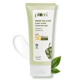 Plum Green Tea &amp; Zinc Super Matte Gel Sunscreen SPF 50 PA++++ 50g