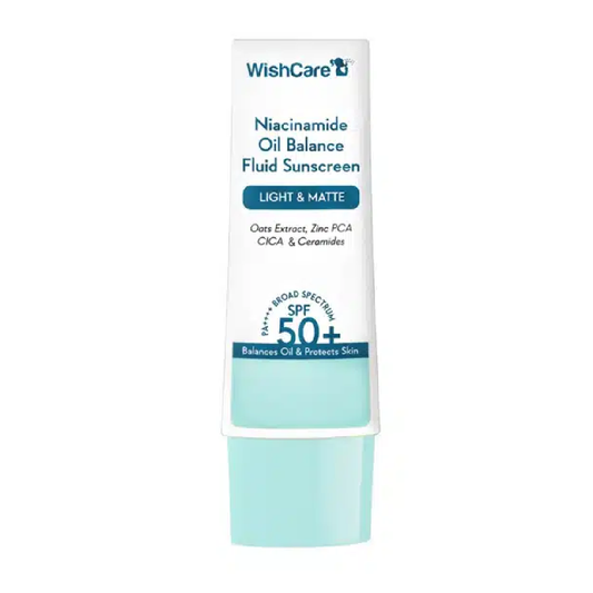 WishCare Niacinamide Oil Balance Fluid Sunscreen SPF 50 PA++++ 50ml