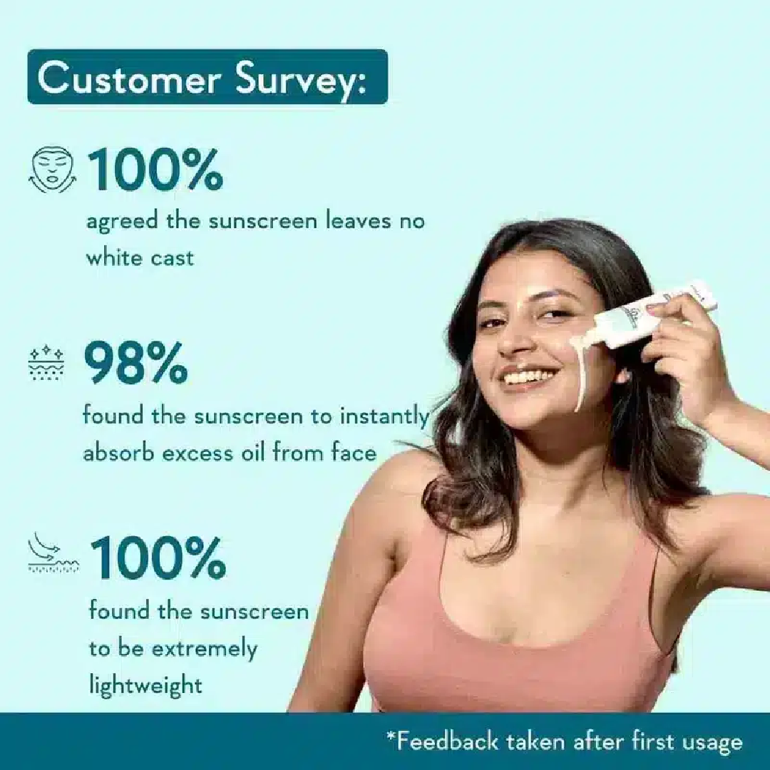 WishCare Niacinamide Oil Balance Fluid Sunscreen SPF 50 PA++++ 50ml