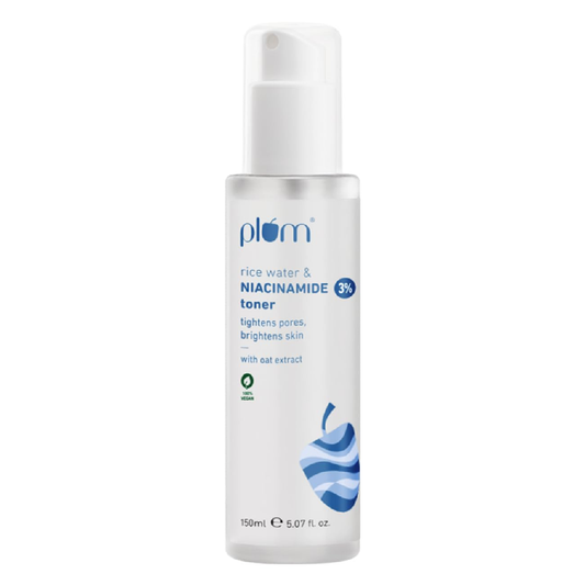 Plum Rice Water & 3% Niacinamide Toner 150ml
