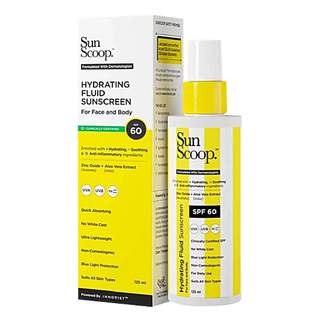SunScoop Hydrating Fluid Sunscreen Spray SPF 60 PA++++ – 125ml