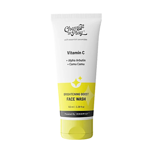 Chemist At Play Brightening Boost Face Wash with Vitamin C – 100ml