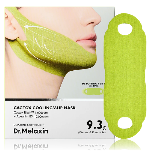 Dr. Melaxin Cactox Cooling V-Up Mask – 4 pcs