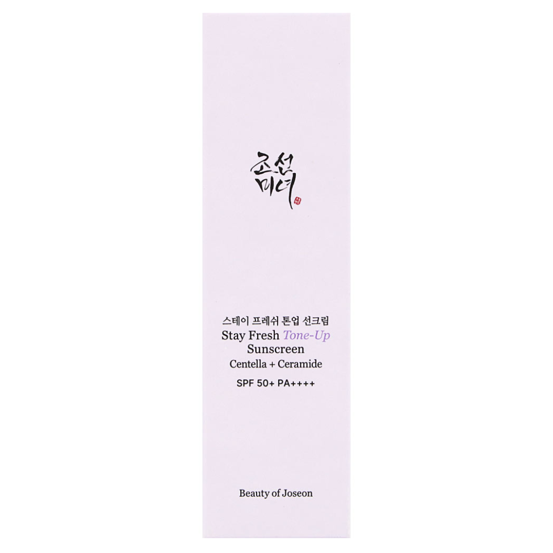 Beauty of Joseon Stay Fresh Tone-Up Purple Sunscreen SPF50+ PA++++ 50ml