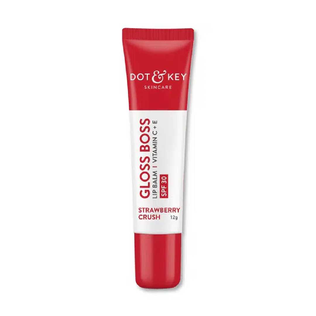 Dot & Key Gloss Boss Lip Balm – Strawberry Crush SPF 50